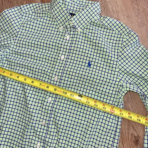 Boys Ralph Lauren • Plaid Oxford Button Down - Picture 5 of 6